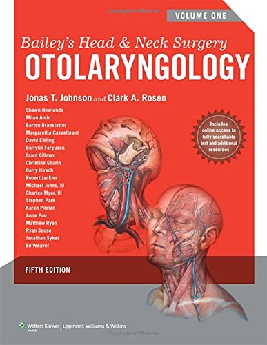 Cover of Bailey's Head and Neck Surgery: Otolaryngology (Fifth, Two Volume Set)