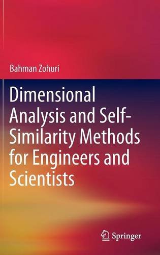 Cover of Dimensional Analysis and Self-Similarity Methods for Engineers and Scientists