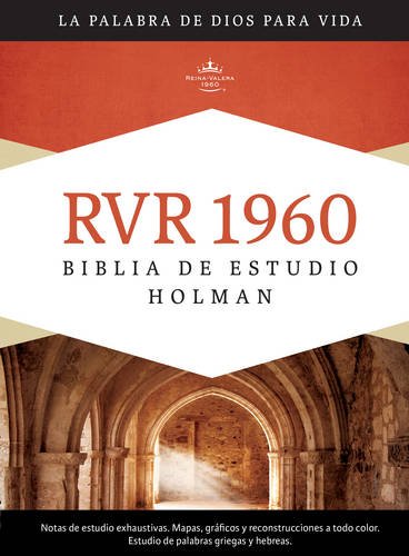 Cover of RVR 1960 Biblia de Estudio Holman, tapa dura (Spanish Edition)