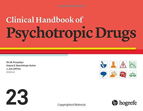 Cover of Clinical Handbook of Psychotropic Drugs