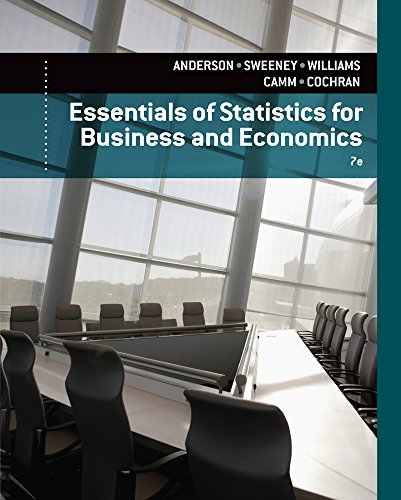 Cover of Essentials of Statistics for Business and Economics
