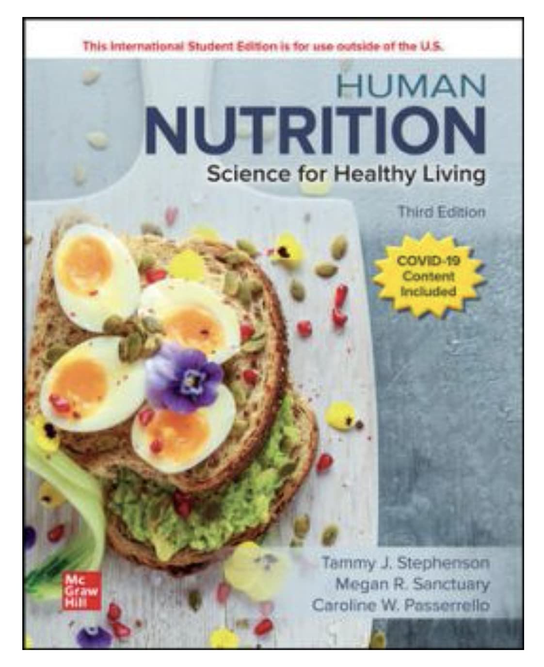 Cover of ISE Human Nutrition: Science for Healthy Living (ISE HED MOSBY NUTRITION)