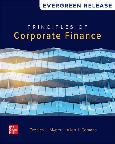 Cover of Principles of Corporate Finance: 2025 Release