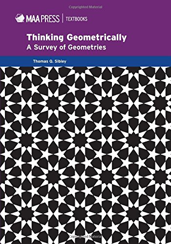 Cover of Thinking Geometrically: A Survey of Geometries