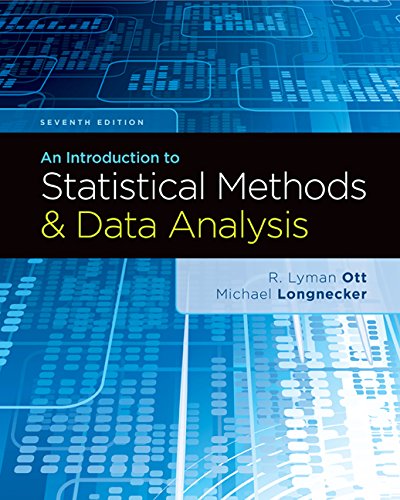 Cover of An Introduction to Statistical Methods and Data Analysis