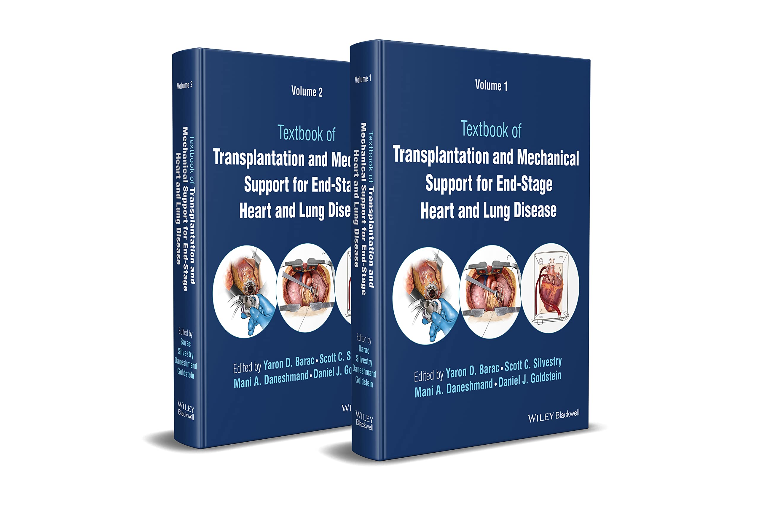 Cover of Textbook of Transplantation and Mechanical Support for End-Stage Heart and Lung Disease, 2 Volume Set