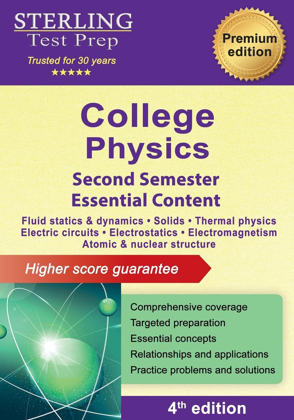 Cover of College Physics: Second Semester Essential Content