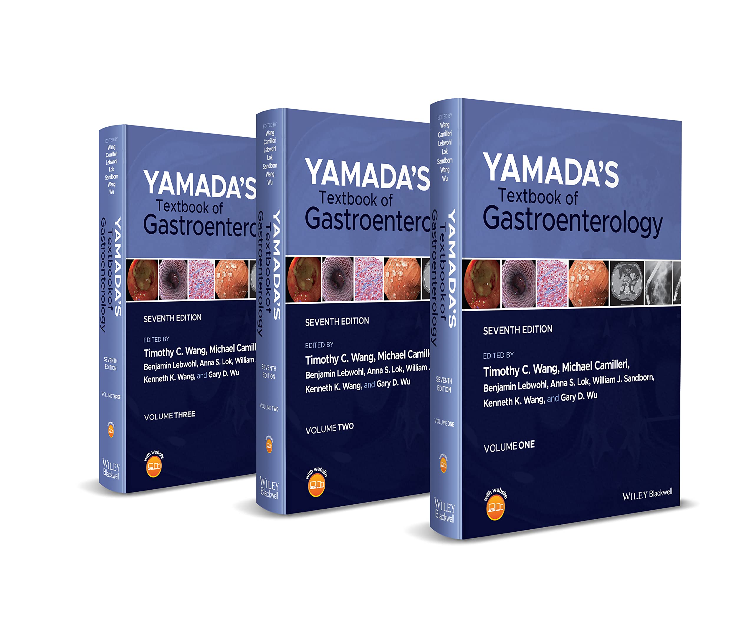 Cover of Yamada's Textbook of Gastroenterology, 3 Volume Set