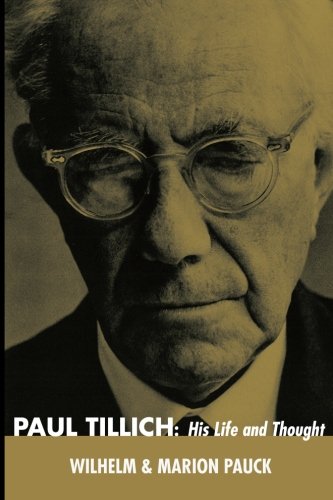 Cover of Paul Tillich: His Life and Thought