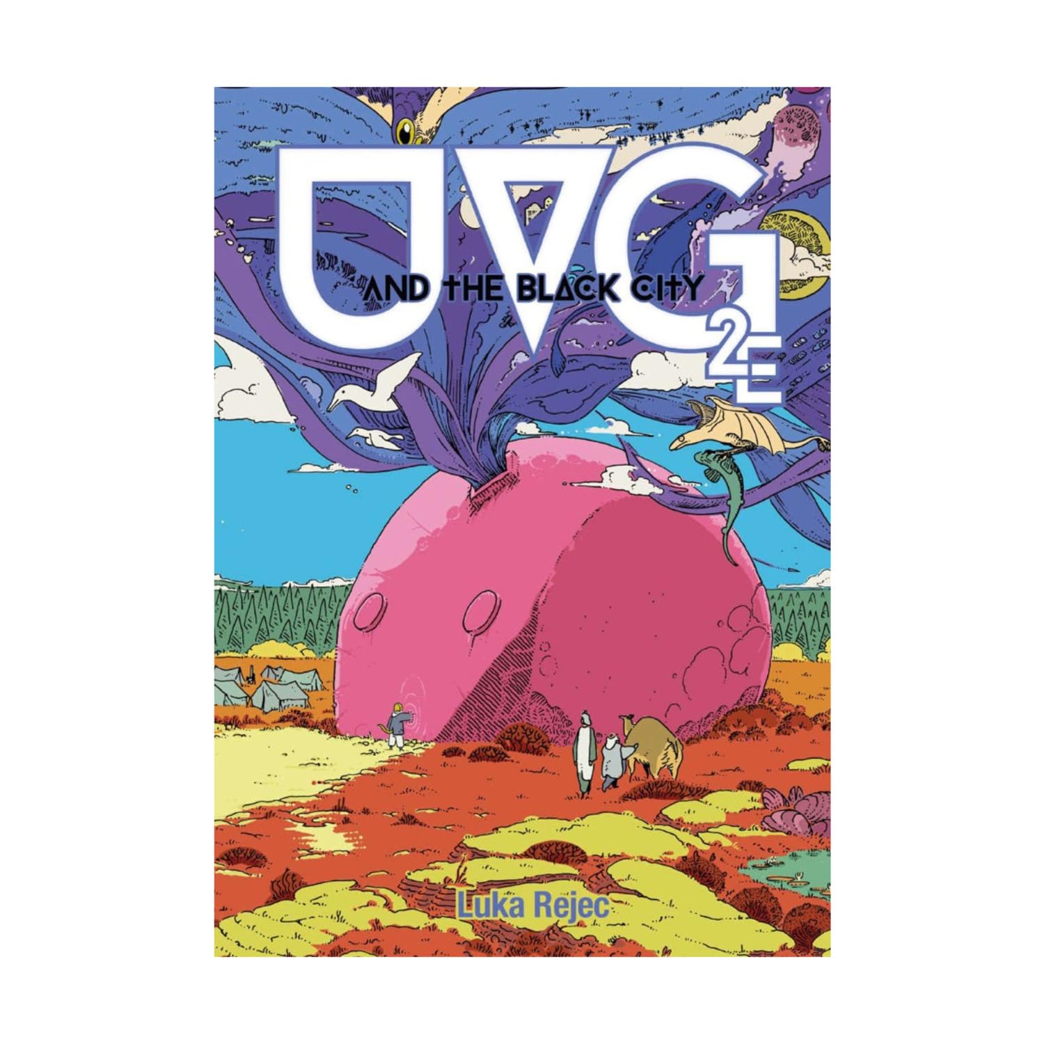 Cover of Ultraviolet Grasslands and the Black City