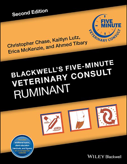 Cover of Blackwell's Five-Minute Veterinary Consult: Ruminant