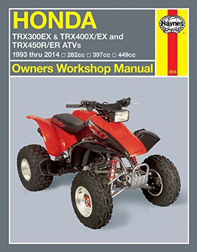 Cover of Honda Trx300ex & Trx400x/Ex and Trx450r/Er Atvs 1993 Thru 2014: 282cc, 397cc, 449cc