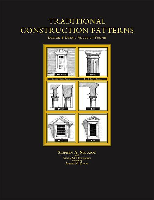 Cover of Traditional Construction Patterns: Design and Detail Rules-Of-Thumb