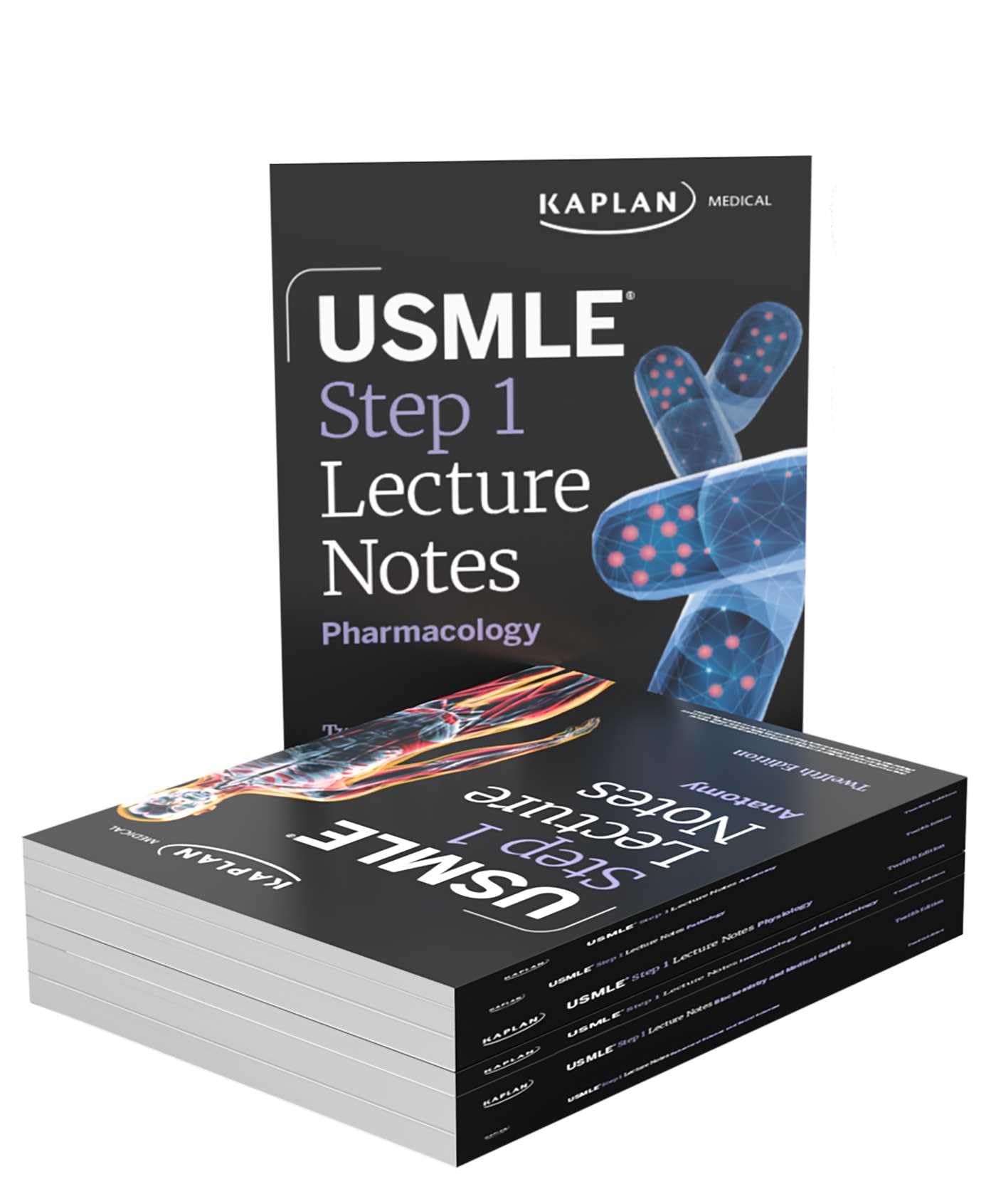 Cover of USMLE Step 1 Lecture Notes, Twelfth Edition (2025-2026): 7-Book Preclinical Review (USMLE Prep)