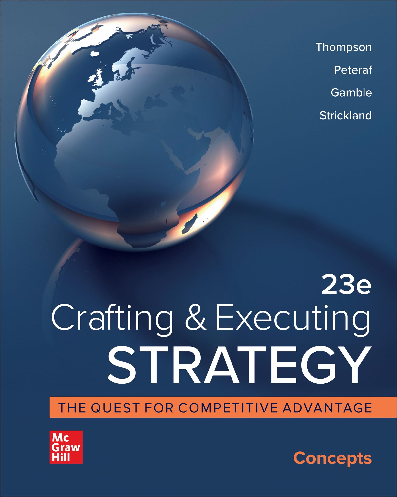 Cover of Loose-Leaf for Crafting & Executing Strategy: Concepts