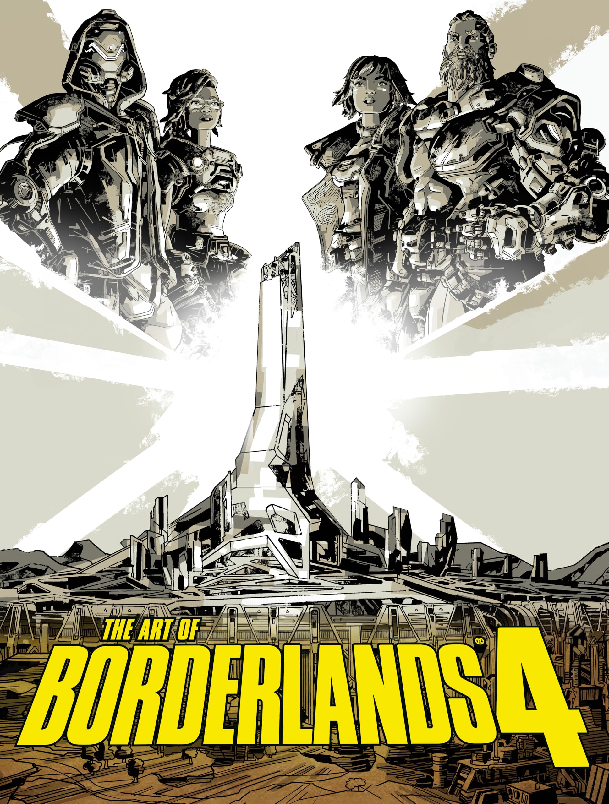 Cover of The Art of Borderlands 4