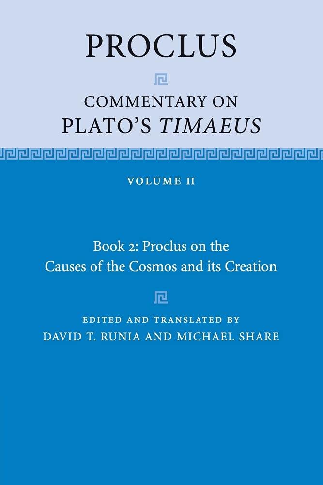 Cover of Proclus: Commentary on Plato's Timaeus: Volume 2, Book 2: Proclus on the Causes of the Cosmos and its Creation
