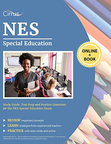 Cover of NES Special Education Study Guide: Test Prep and Practice Questions for the NES Special Education Exam