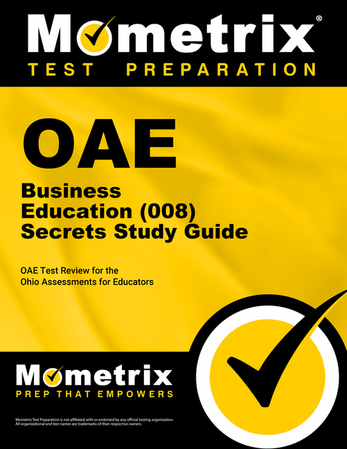 Cover of Oae Business Education (008) Secrets Study Guide: Oae Test Review for the Ohio Assessments for Educators