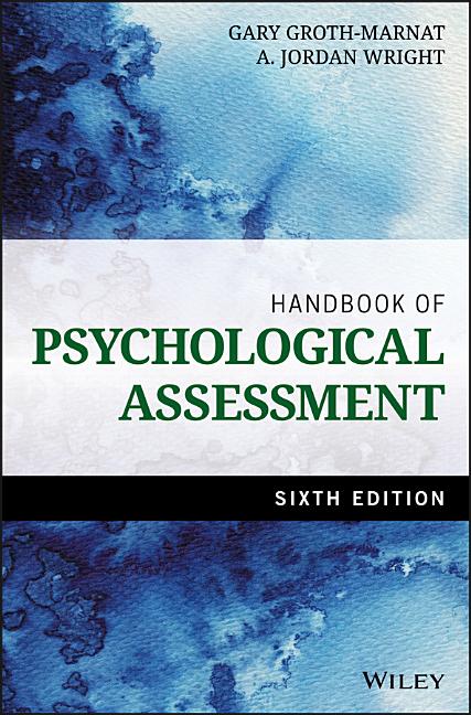 Cover of Handbook of Psychological Assessment