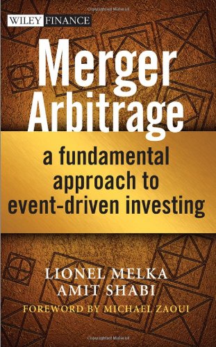 Cover of Merger Arbitrage: A Fundamental Approach to Event-Driven Investing