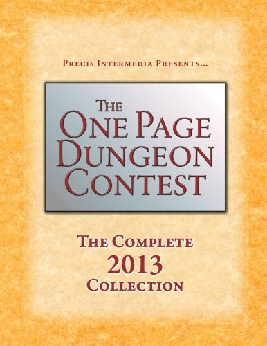Cover of The One Page Dungeon Contest 2013