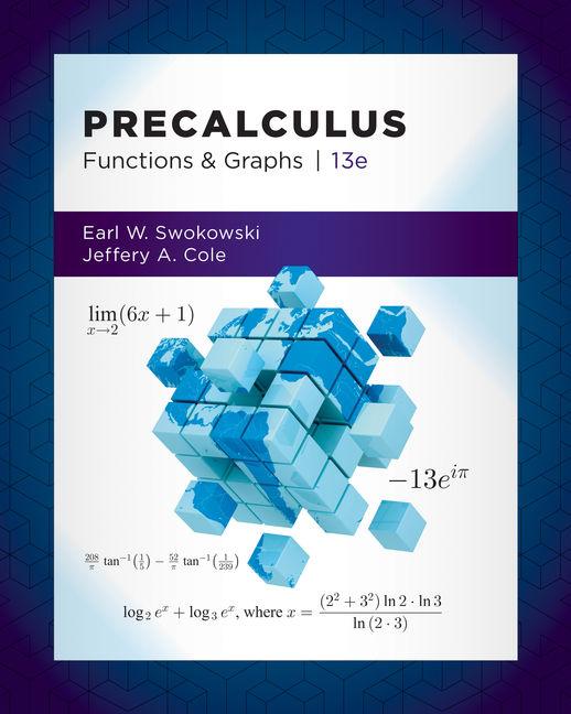 Cover of Precalculus: Functions and Graphs