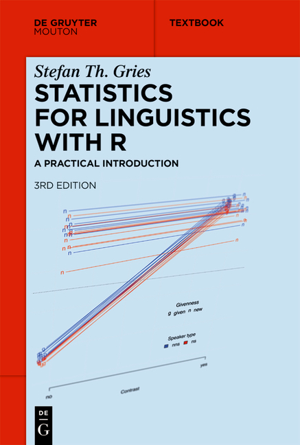 Cover of Statistics for Linguistics with R: A Practical Introduction (Rev. and Ext.)