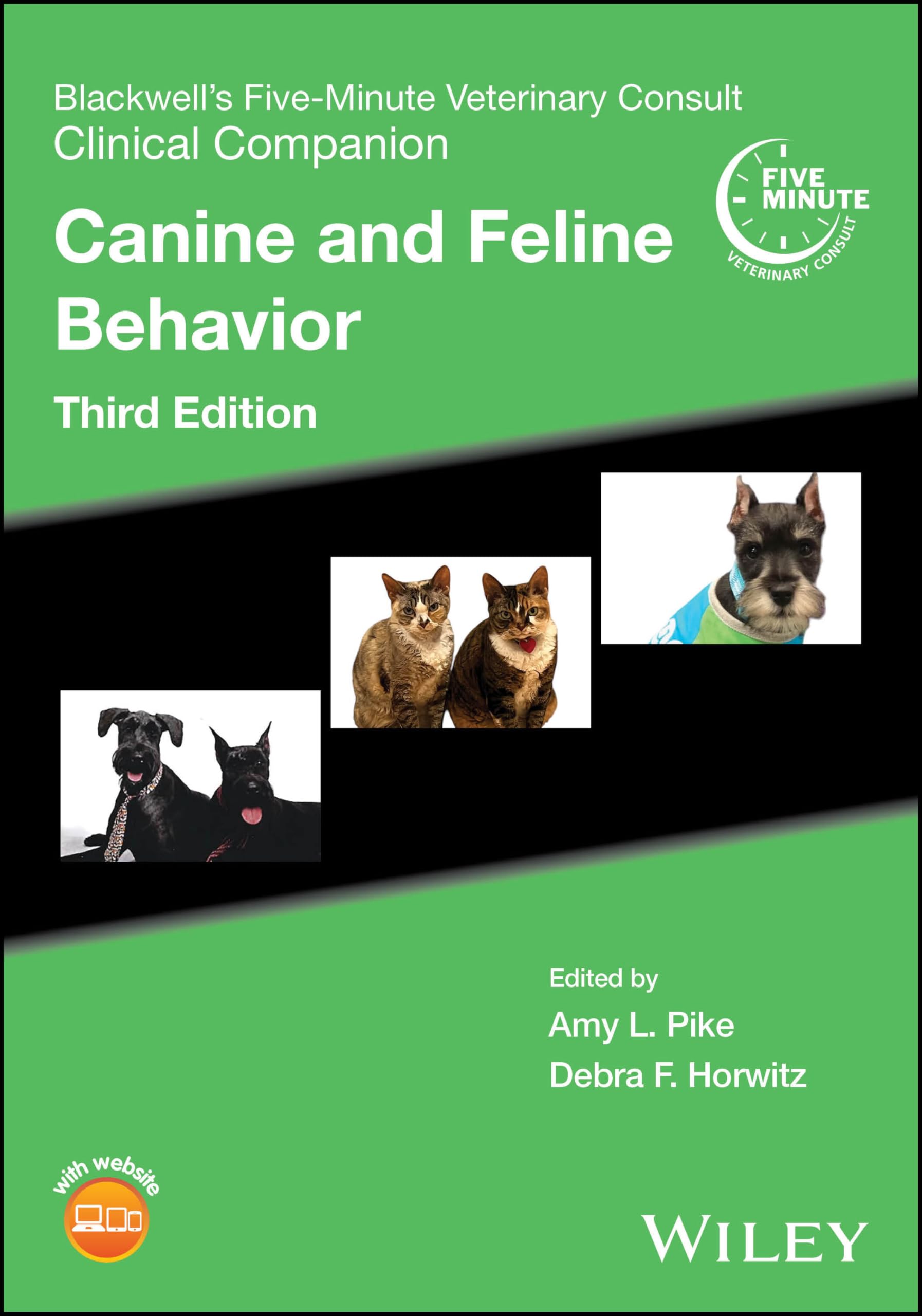 Cover of Blackwell's Five-Minute Veterinary Consult Clinical Companion: Canine and Feline Behavior