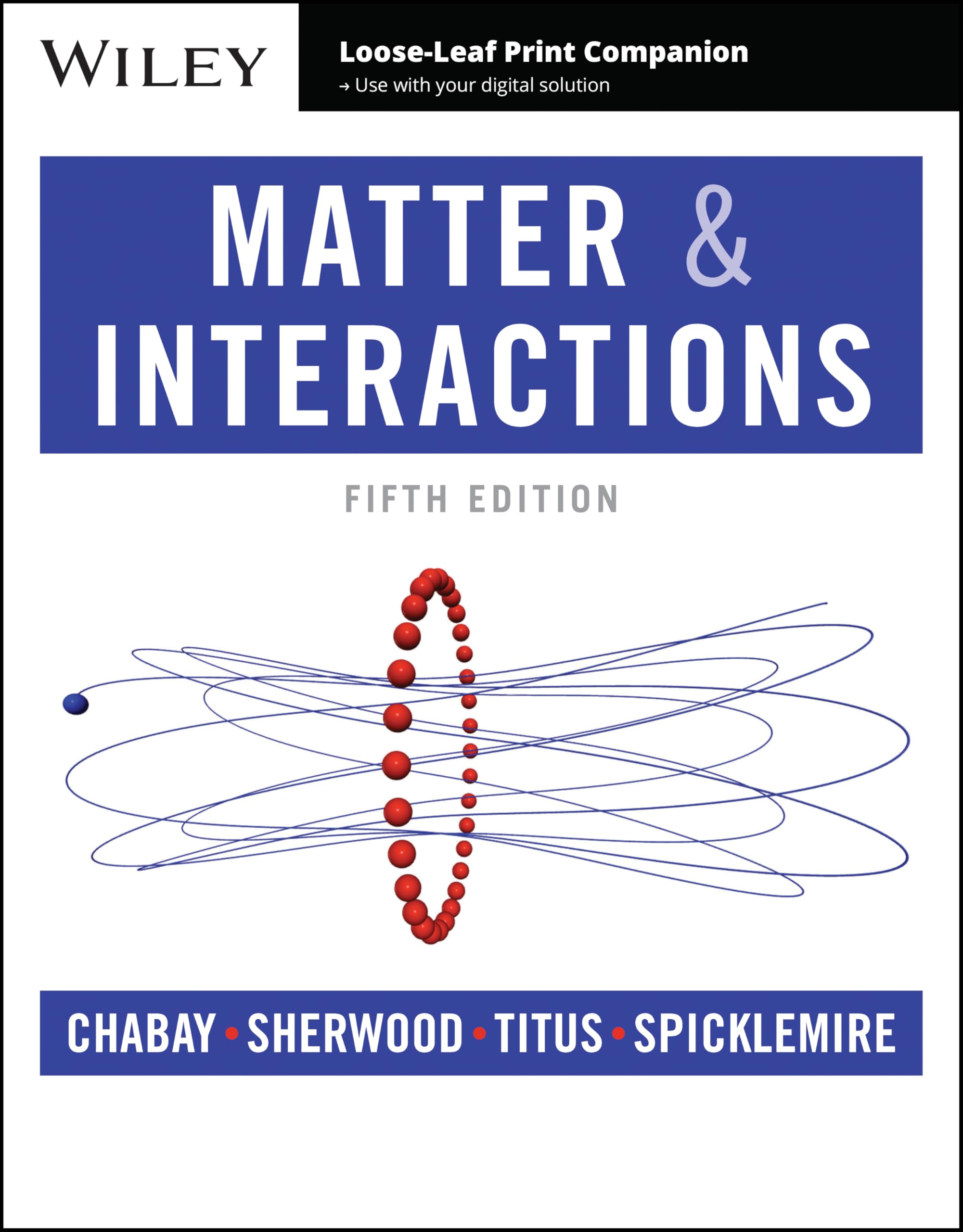 Cover of Matter and Interactions