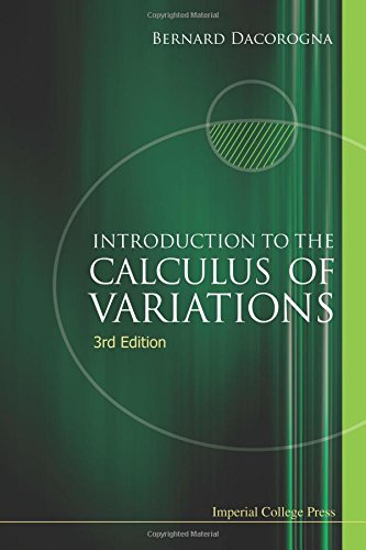 Cover of Intro to Calcul Varia (3rd Ed) (Revised)