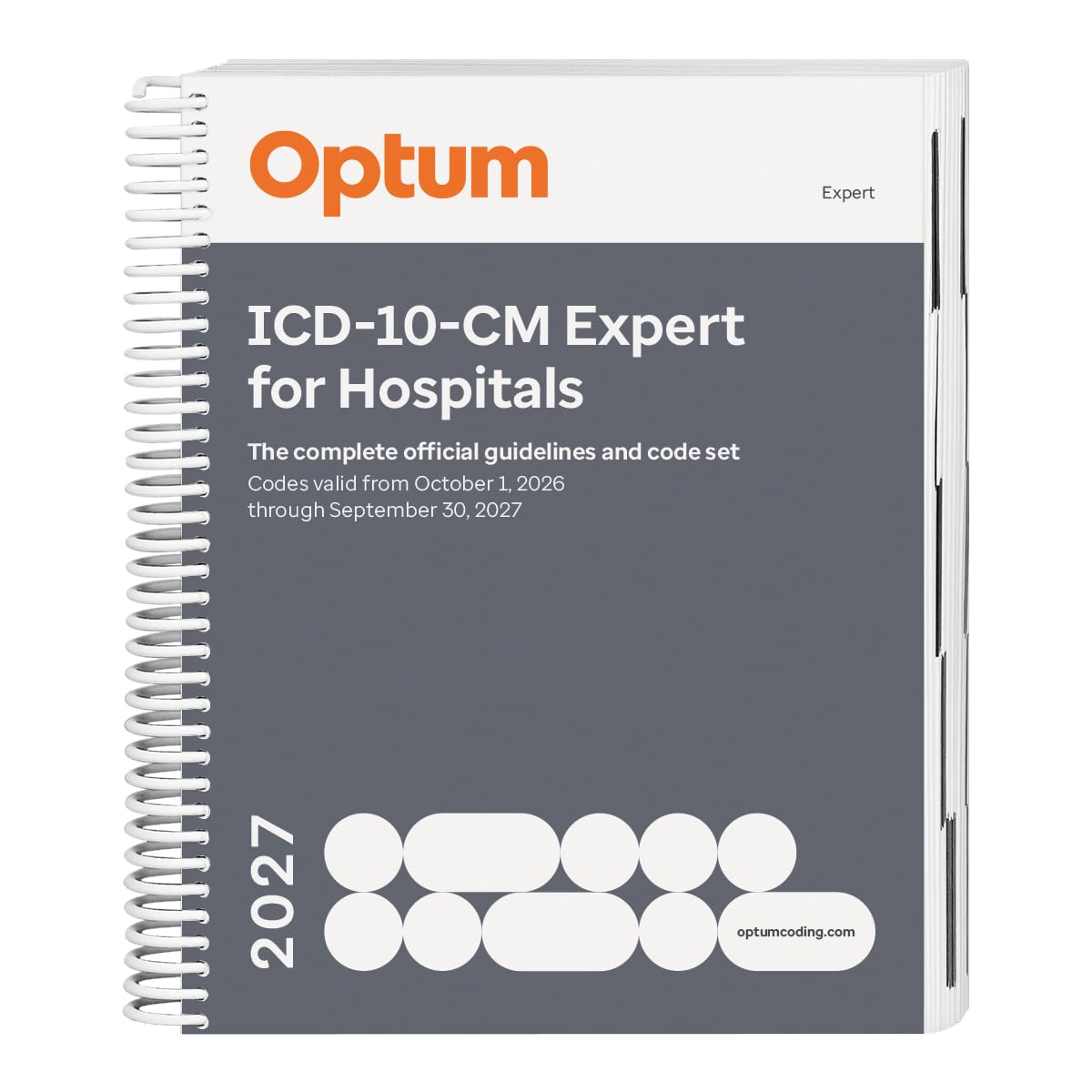 Cover of 2027 ICD-10-CM Expert for Hospitals (Spiral)