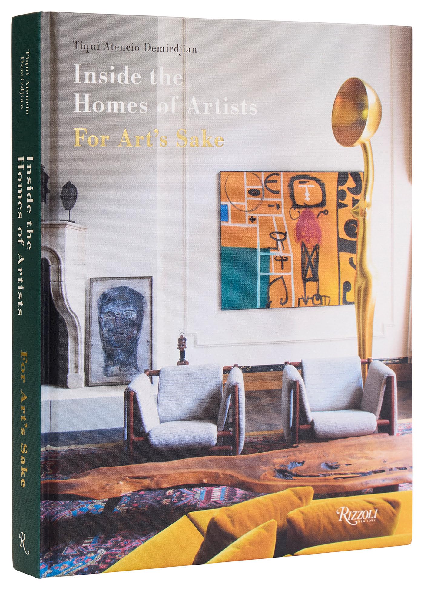 Cover of Inside the Homes of Artists: For Art's Sake