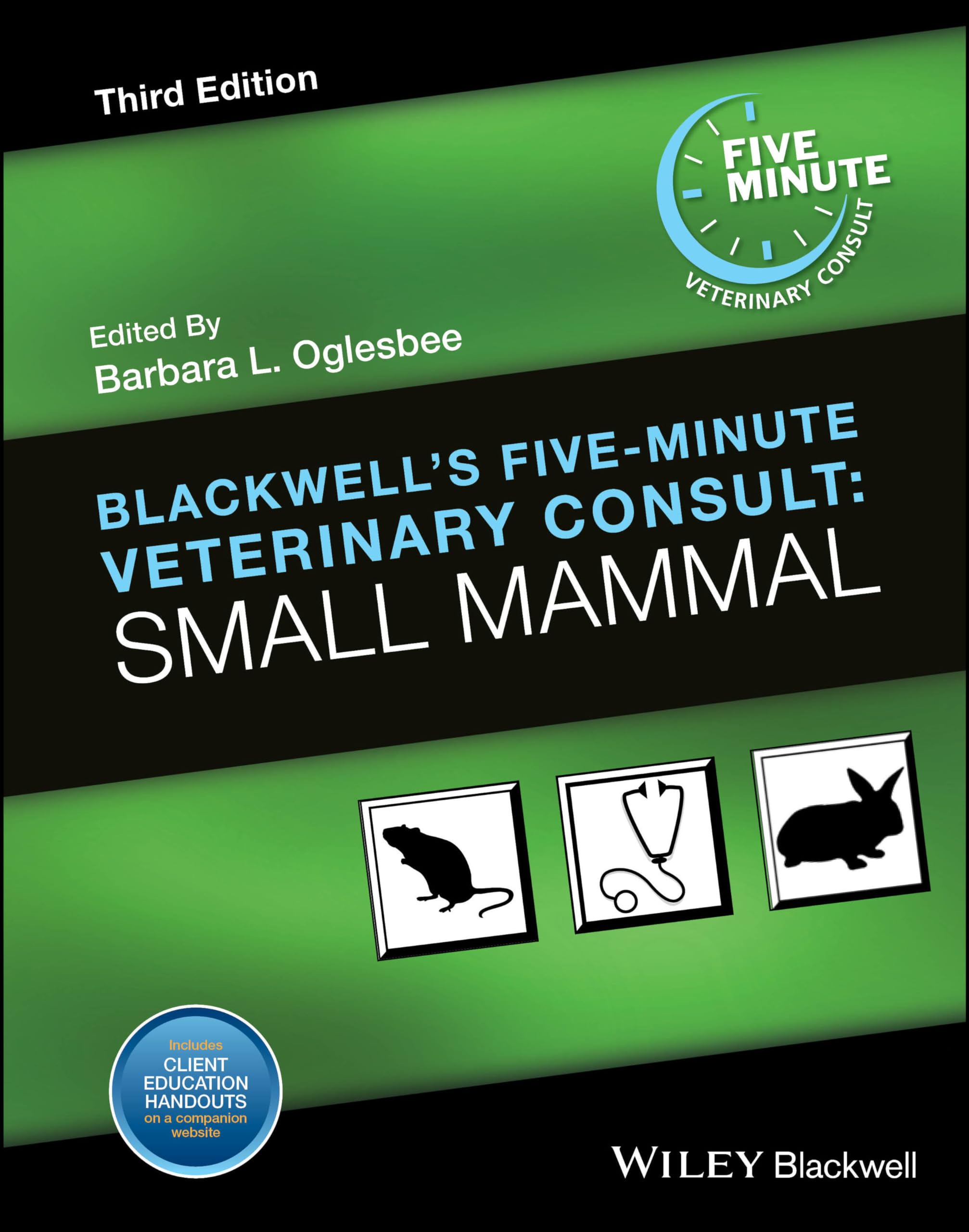 Cover of Blackwell's Five-Minute Veterinary Consult: Small Mammal, 3rd Edition
