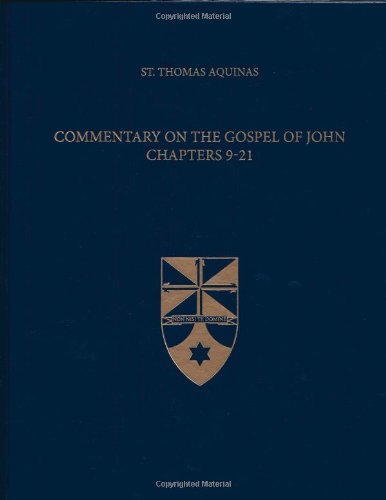 Cover of Commentary on the Gospel of John 9-21