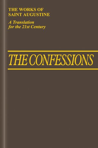 Cover of The Confessions (Vol. I/1) 2nd Edition (The Works of Saint Augustine: A Translation for the 21st Century)
