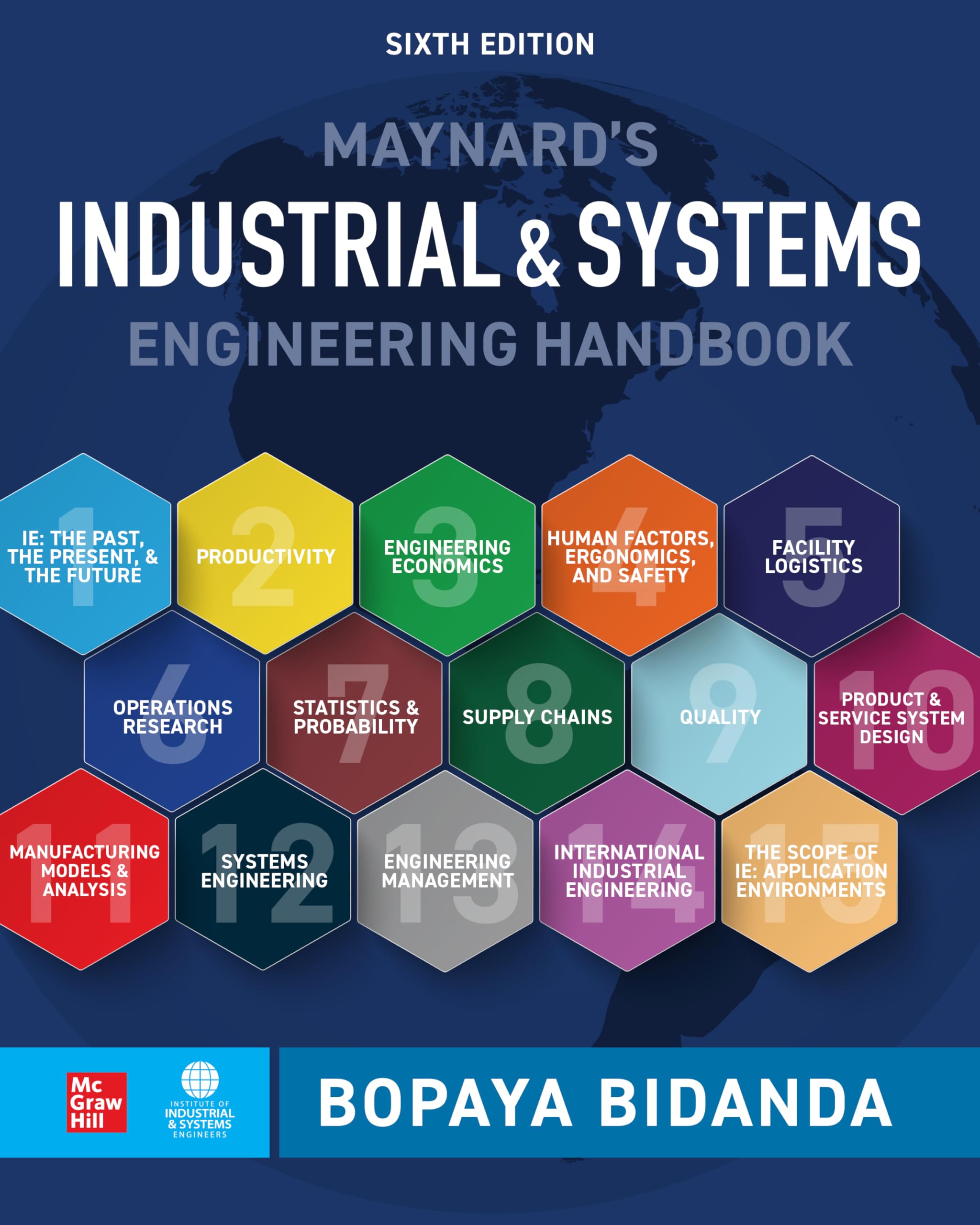 Cover of Maynard's Industrial and Systems Engineering Handbook, Sixth Edition