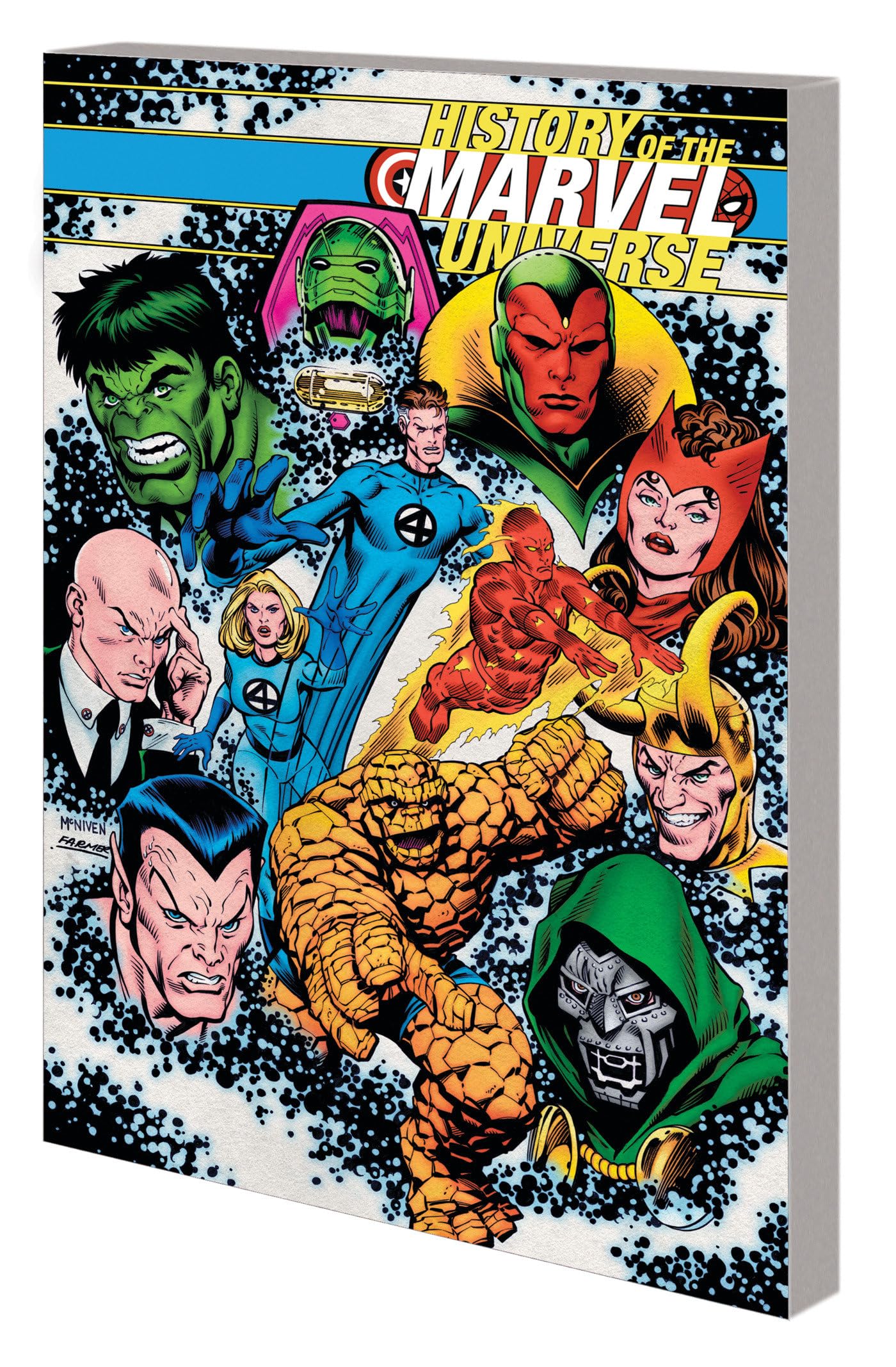 Cover of HISTORY OF THE MARVEL UNIVERSE
