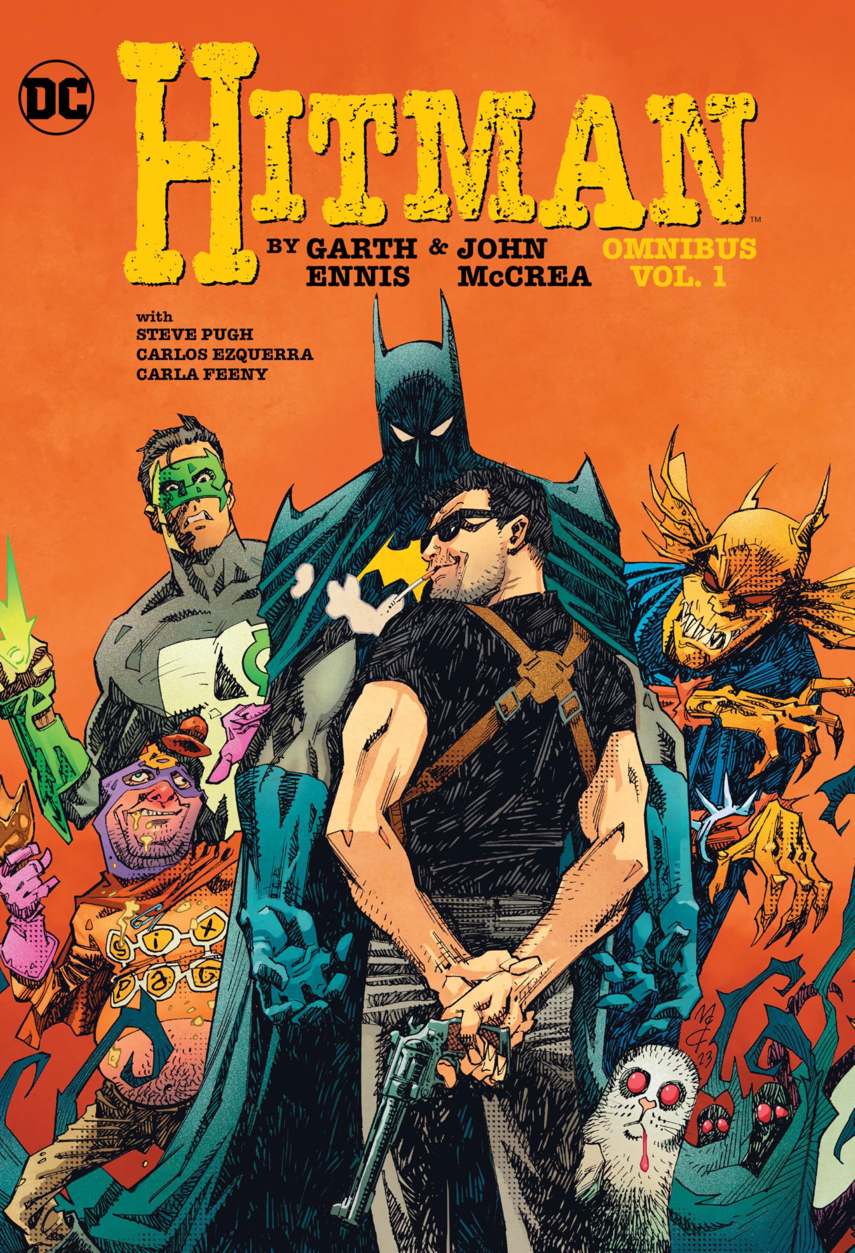Cover of Hitman by Garth Ennis and John McCrea Omnibus Vol. 1 (Hitman Omnibus)