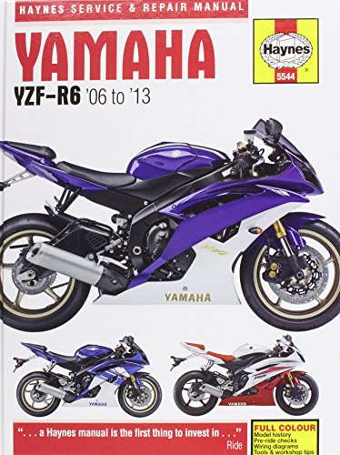 Cover of Yamaha YZF-R6 Service and Repair Manual: 2006-2012 (Haynes Service and Repair Manuals)