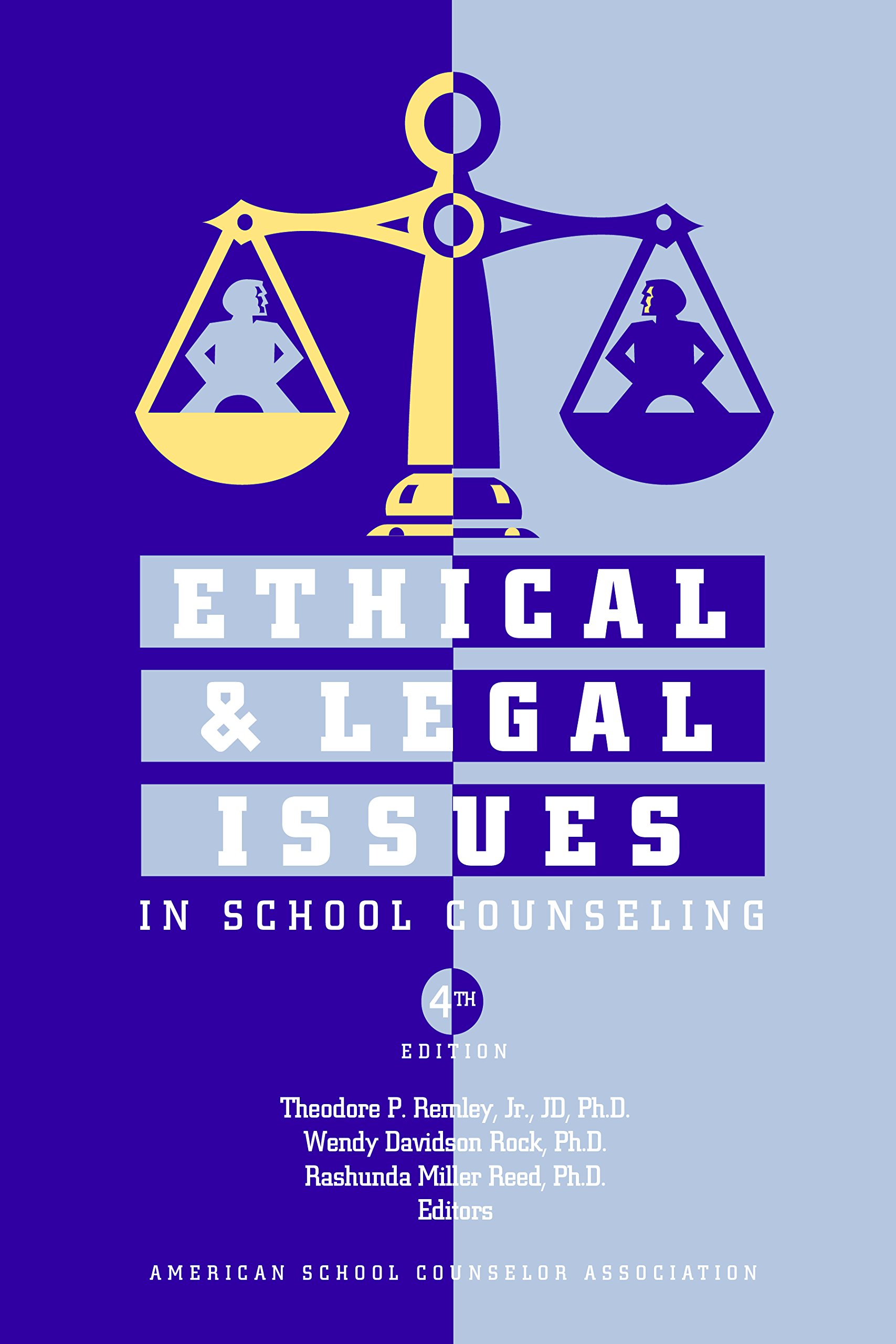 Cover of Ethical & Legal Issues in School Counseling