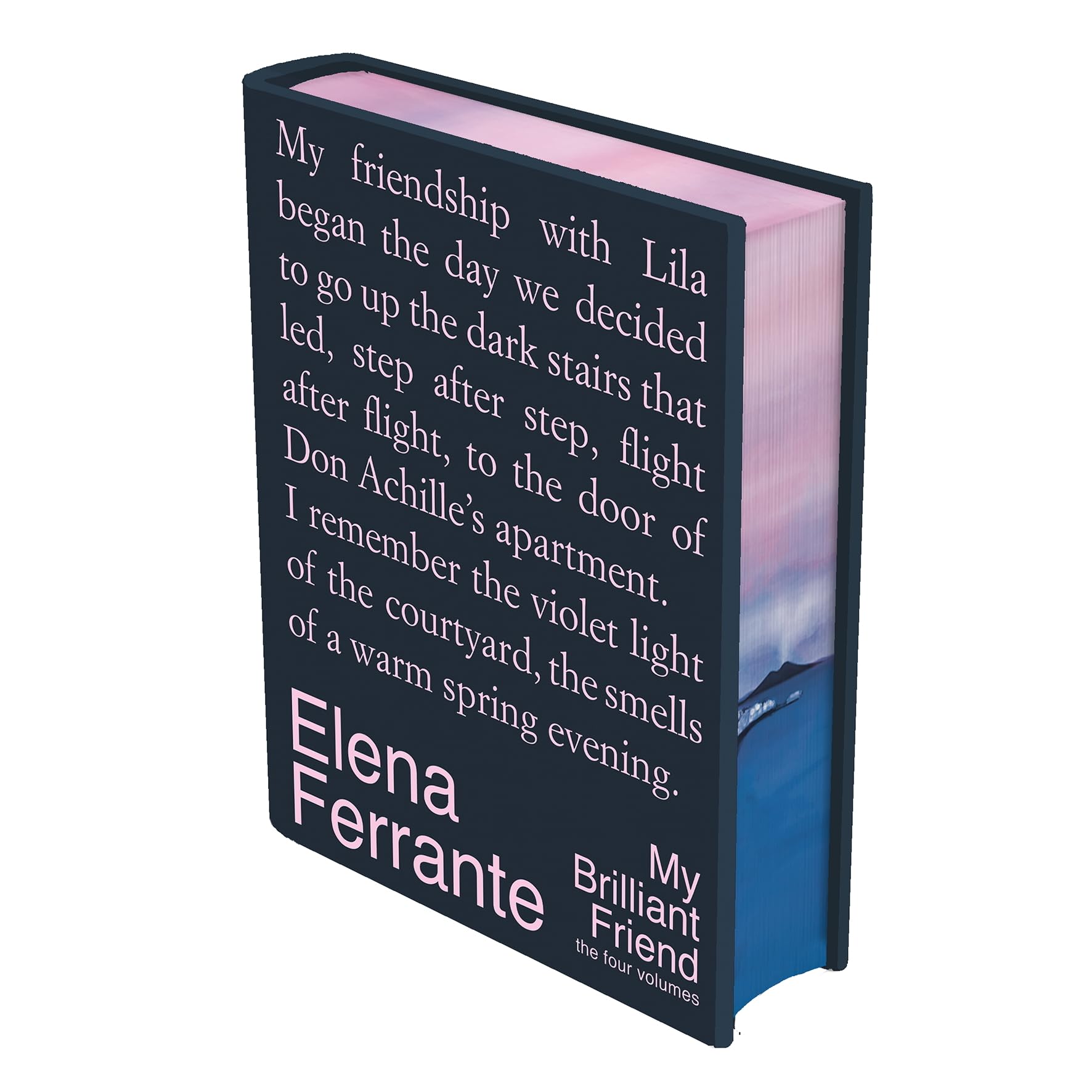 Cover of My Brilliant Friend Deluxe Edition: The Four Volumes: My Brilliant Friend, The Story of a New Name, Those Who Leave and Those Who Stay, The Story of the Lost Child