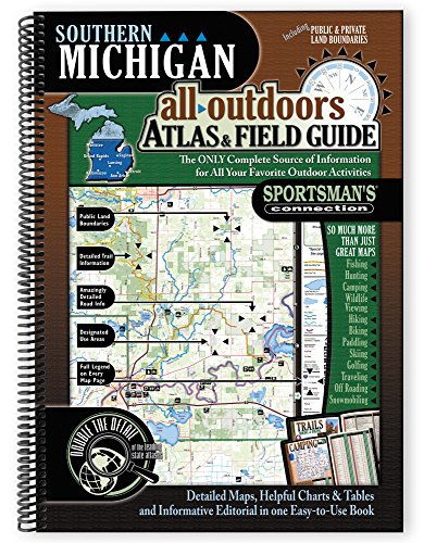 Cover of Southern Michigan All-Outdoors Atlas & Field Guide