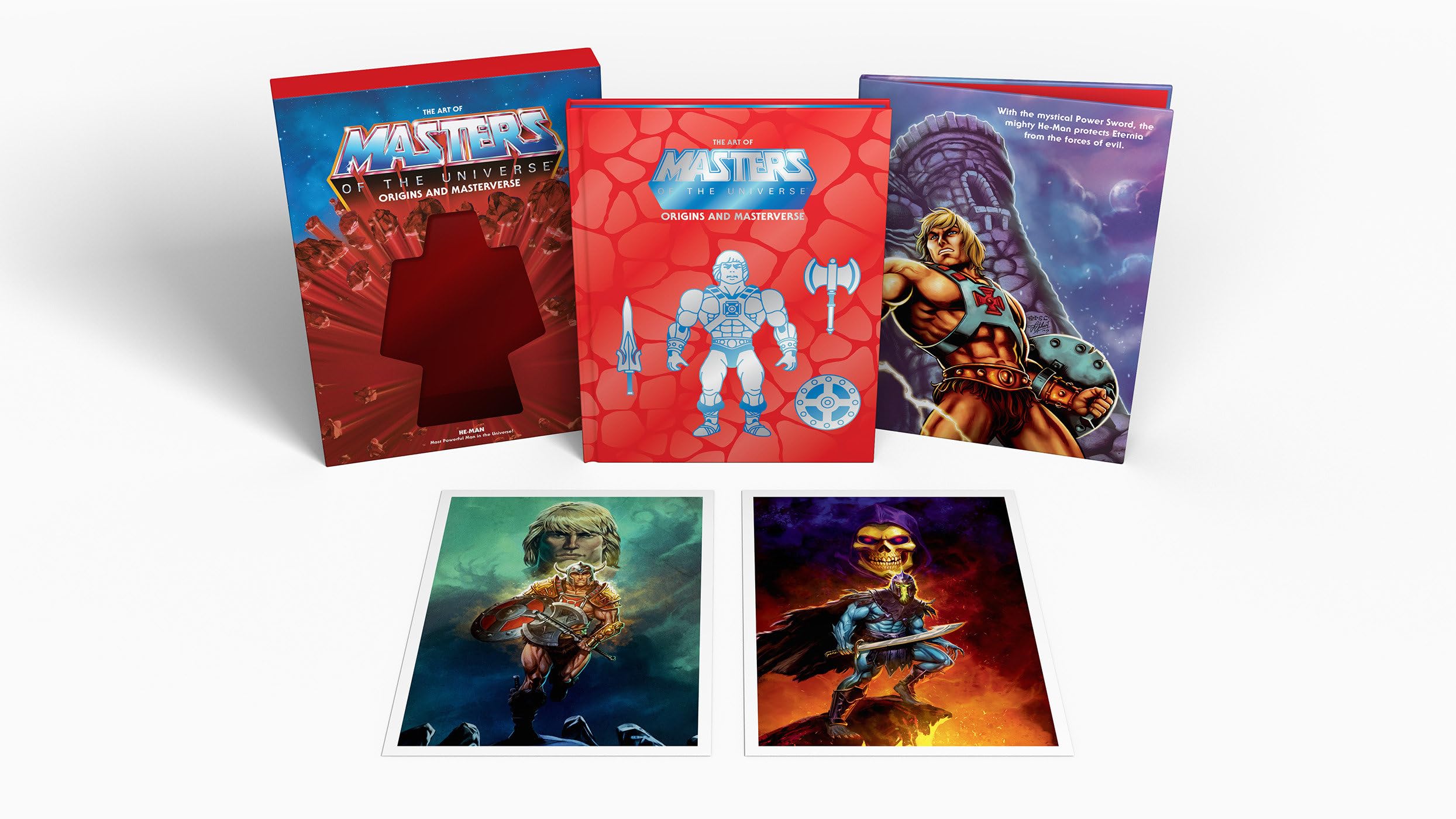 Cover of The Art of Masters of the Universe: Origins and Masterverse (Deluxe Edition)