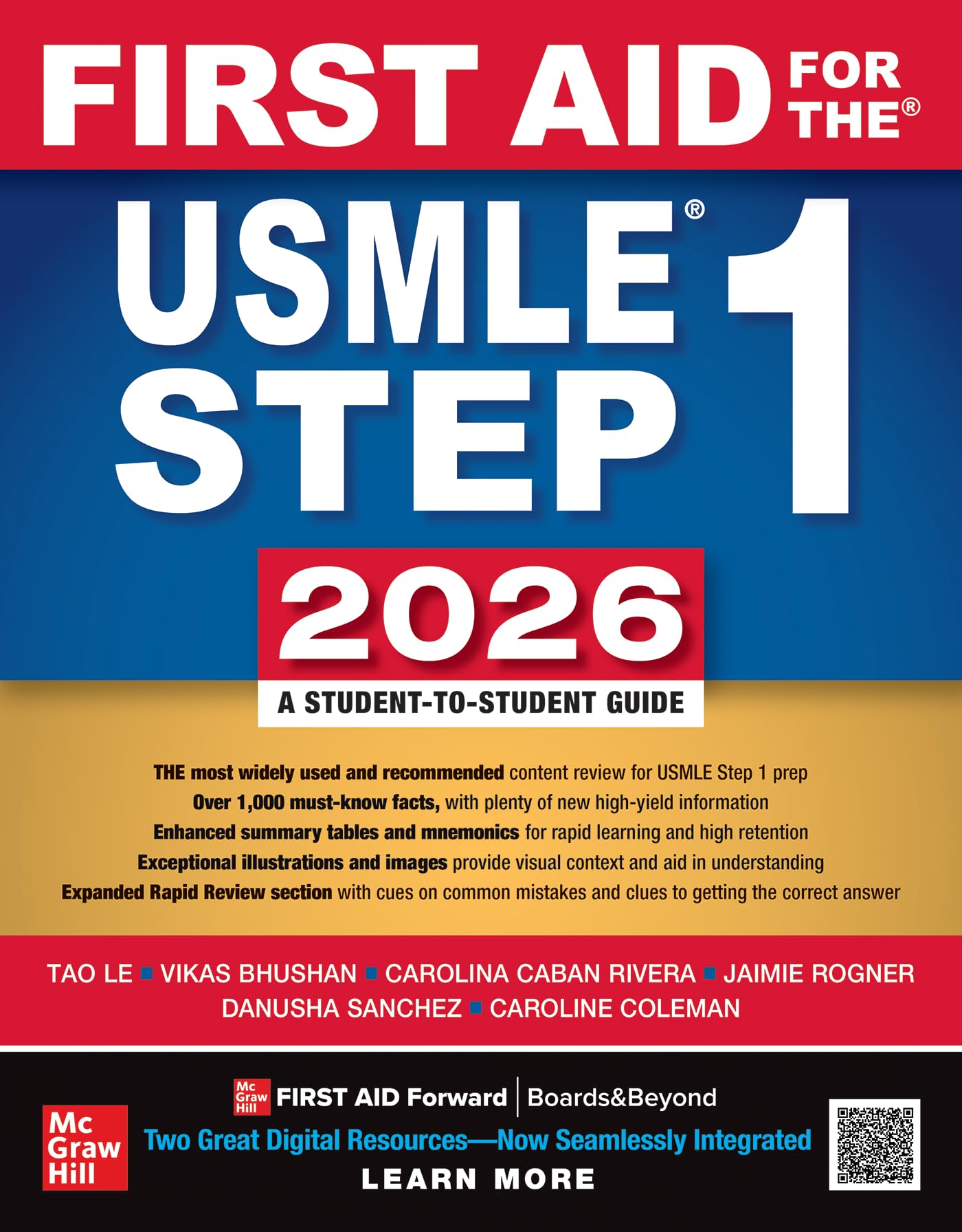 Cover of First Aid for the USMLE Step 1 2026