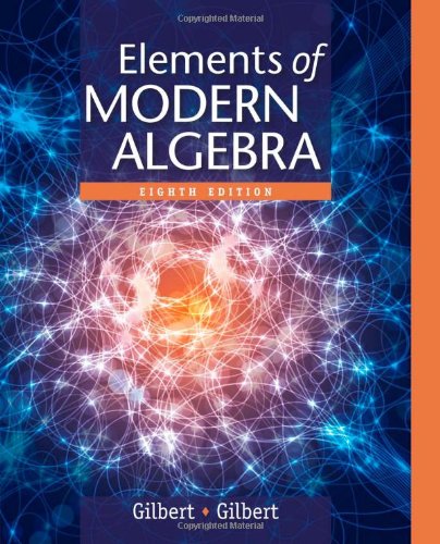 Cover of Elements of Modern Algebra