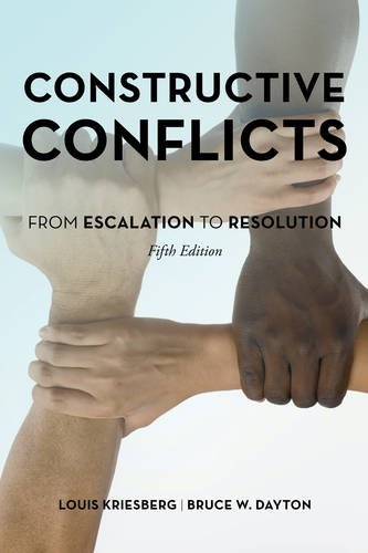 Cover of Constructive Conflicts: From Escalation to Resolution