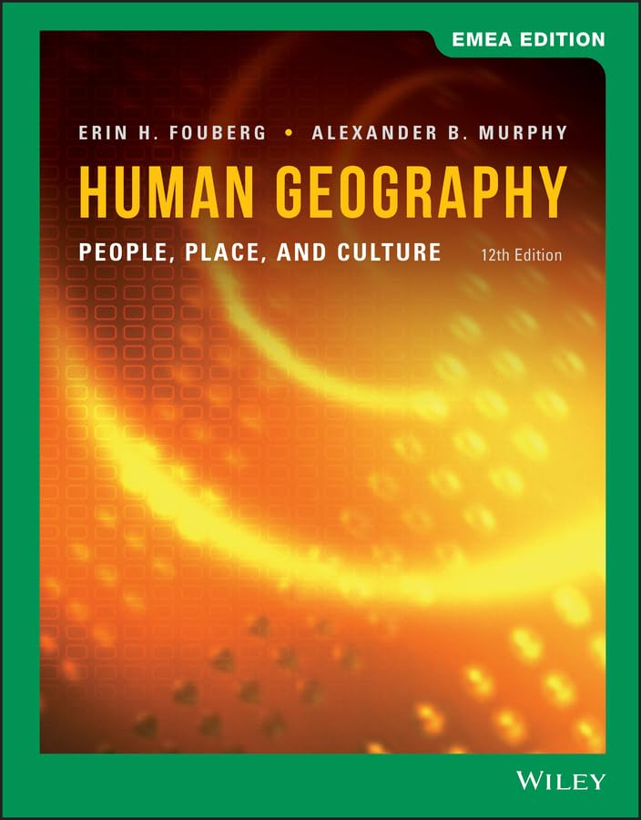 Cover of Human Geography: People, Place, and Culture, EMEA Edition
