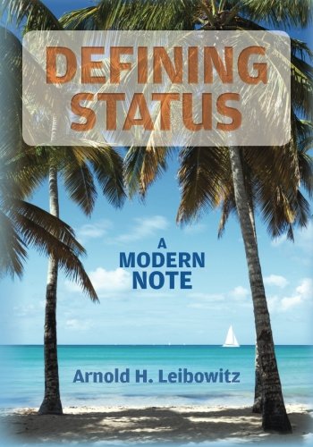 Cover of Defining Status: A Modern Note