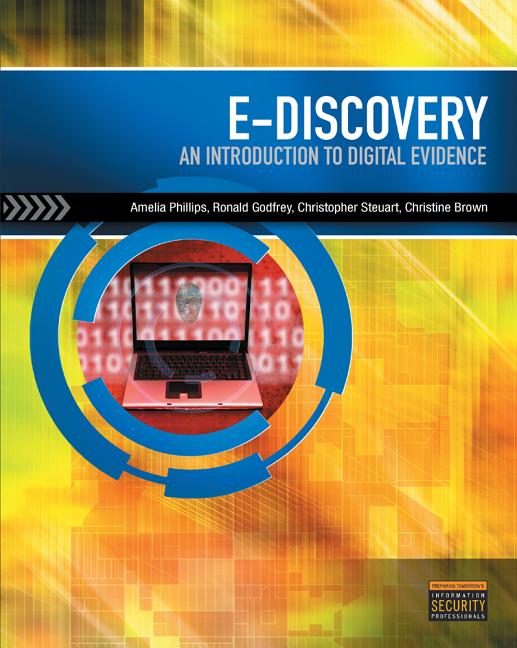 Cover of E-Discovery: Introduction to Digital Evidence (Book Only)